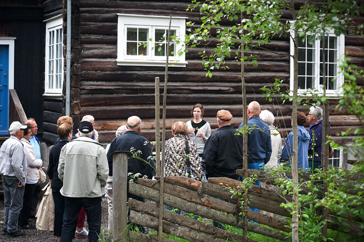 Omvisning på Bjerkebæk Sigrid Undsets hjem
